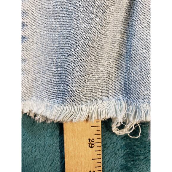 Abercrombie & Fitch Jeans Sz 8 Womens Blue Stretch Fray Hem Simone Skinny NWT - Picture 10 of 15